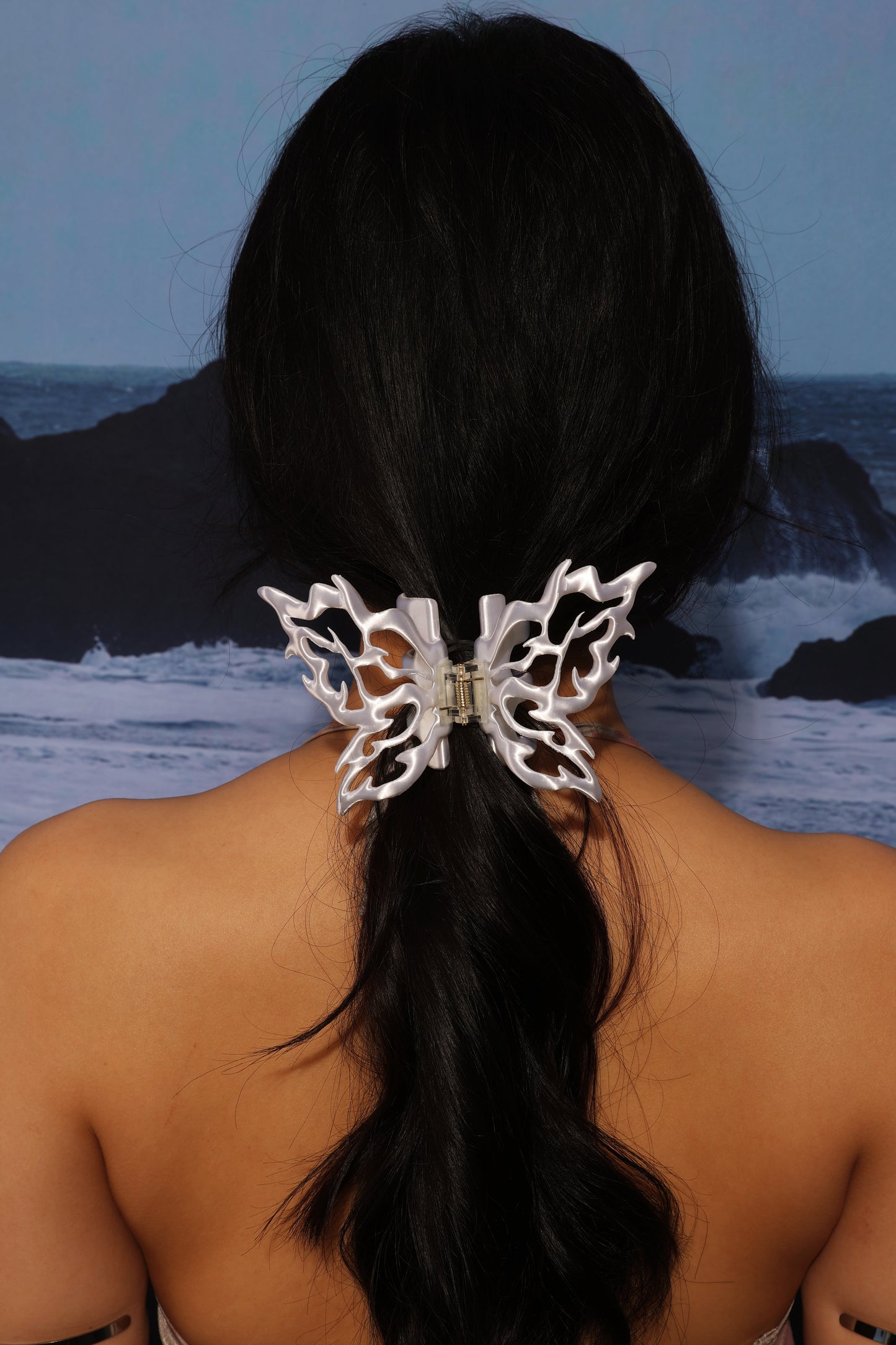 Fervooor Urban Mermaid Butterfly Hair Claw Clip