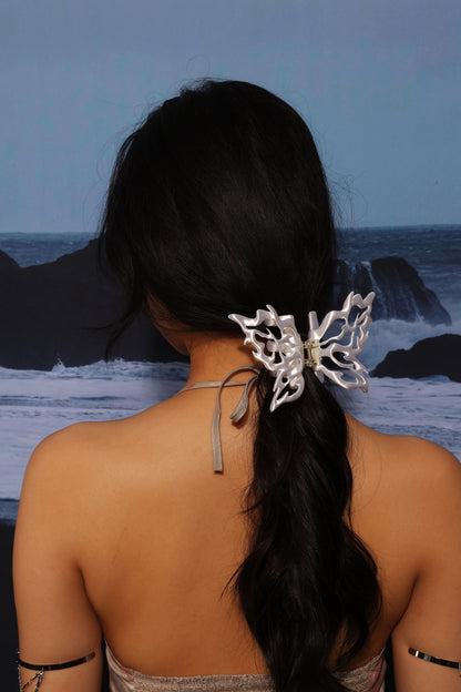 Fervooor Urban Mermaid Butterfly Hair Claw Clip