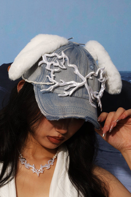 Fervooor Urban Mermaid bunny ear hat